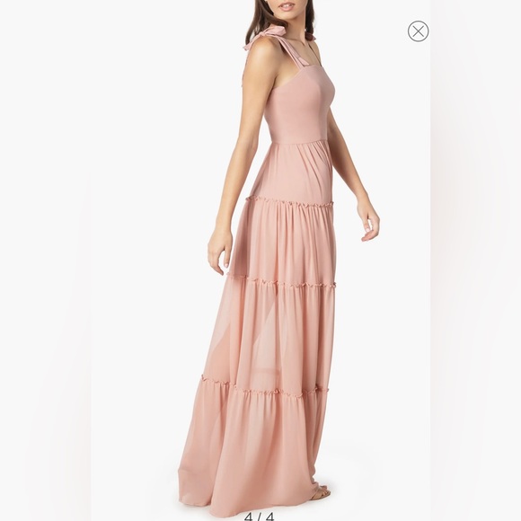 Adonia Fit And Flare Square-Neck Gown - Picture 4 of 7